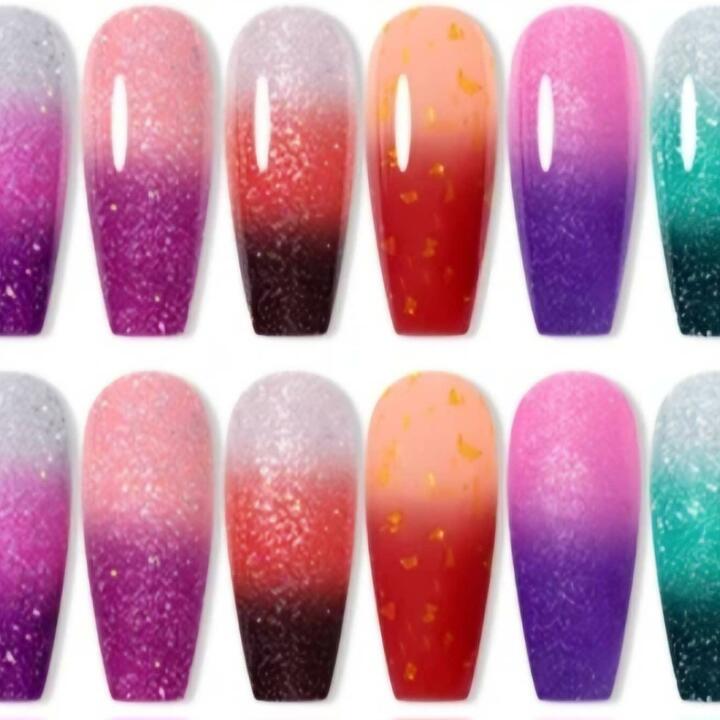 Color Polish Thermo-Reflective Collection JoJo Nails 12buc/7.5ml